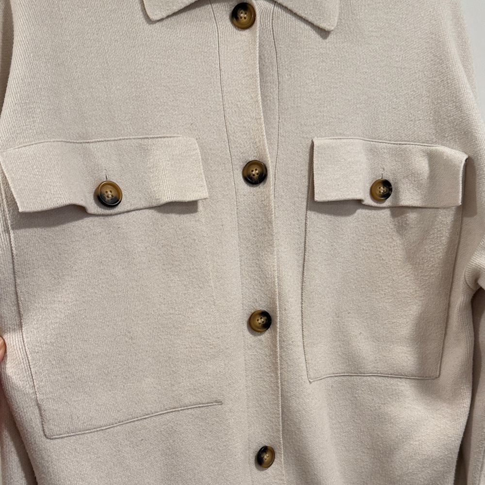 Truth Cream Button-Up Jacket - Picture 4 of 4